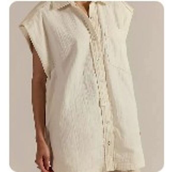 XL PTP 27" Length 34" | Free People | NWOT | We The Free Buddy Muscle Shirt - Picture 1 of 1